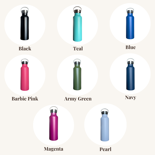 20oz Custom Logo Water Bottle With Handle