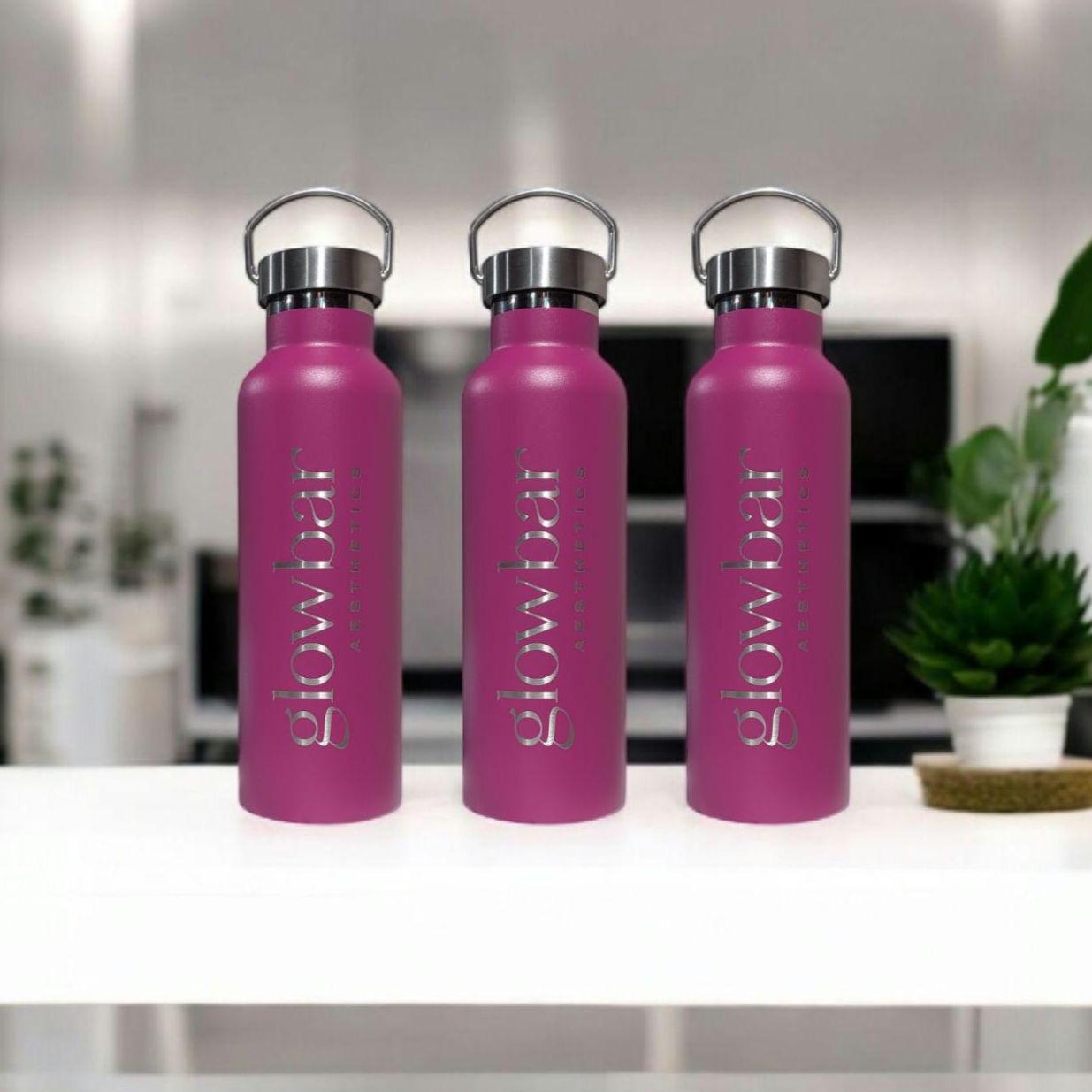20oz Custom Logo Water Bottle With Handle